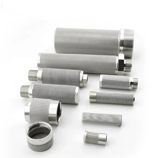 0.1 0.3 0.5 5 22 50 100 300 for Micron Filter Tube 304 316L Stainless Steel Sintered Filter Element