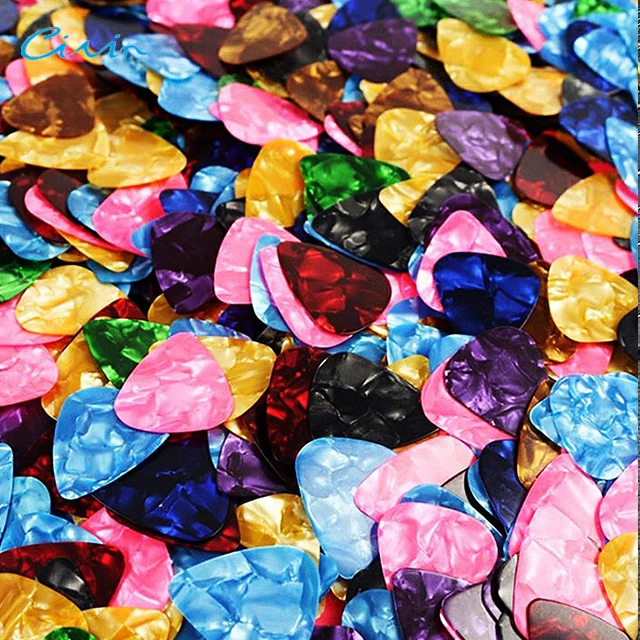 Wholesales Price 0.71mm Thickness Plastic Celluloid Guitar Picks