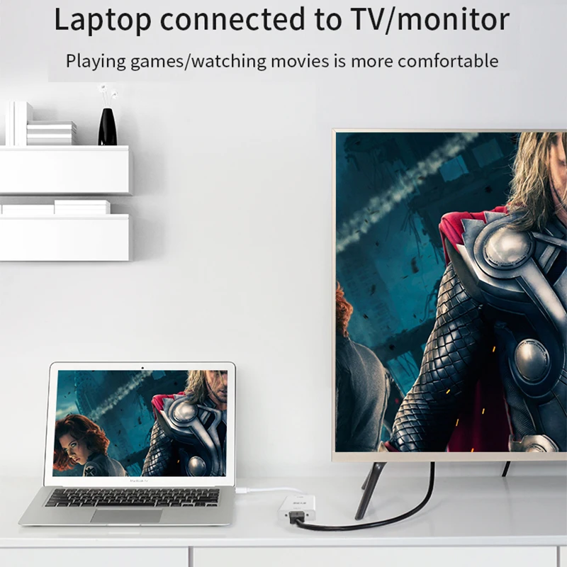 OEM ODM 4k 3D HDMI Male to VGA Female 1080P 15cm  vga to hdmi converter cable