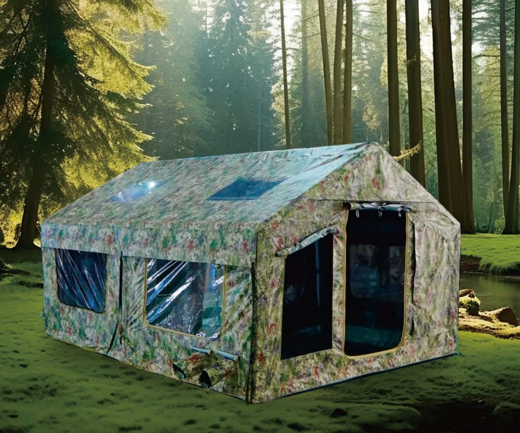 Outdoor camping inflatable tent small tourism outdoor tent