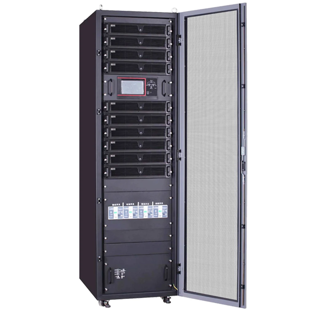 Модульный высокочастотный онлайн источник питания UPS резервный аккумулятор от 10 ква до 100 кВА параллельный избыточный настраиваемый инвертор ups