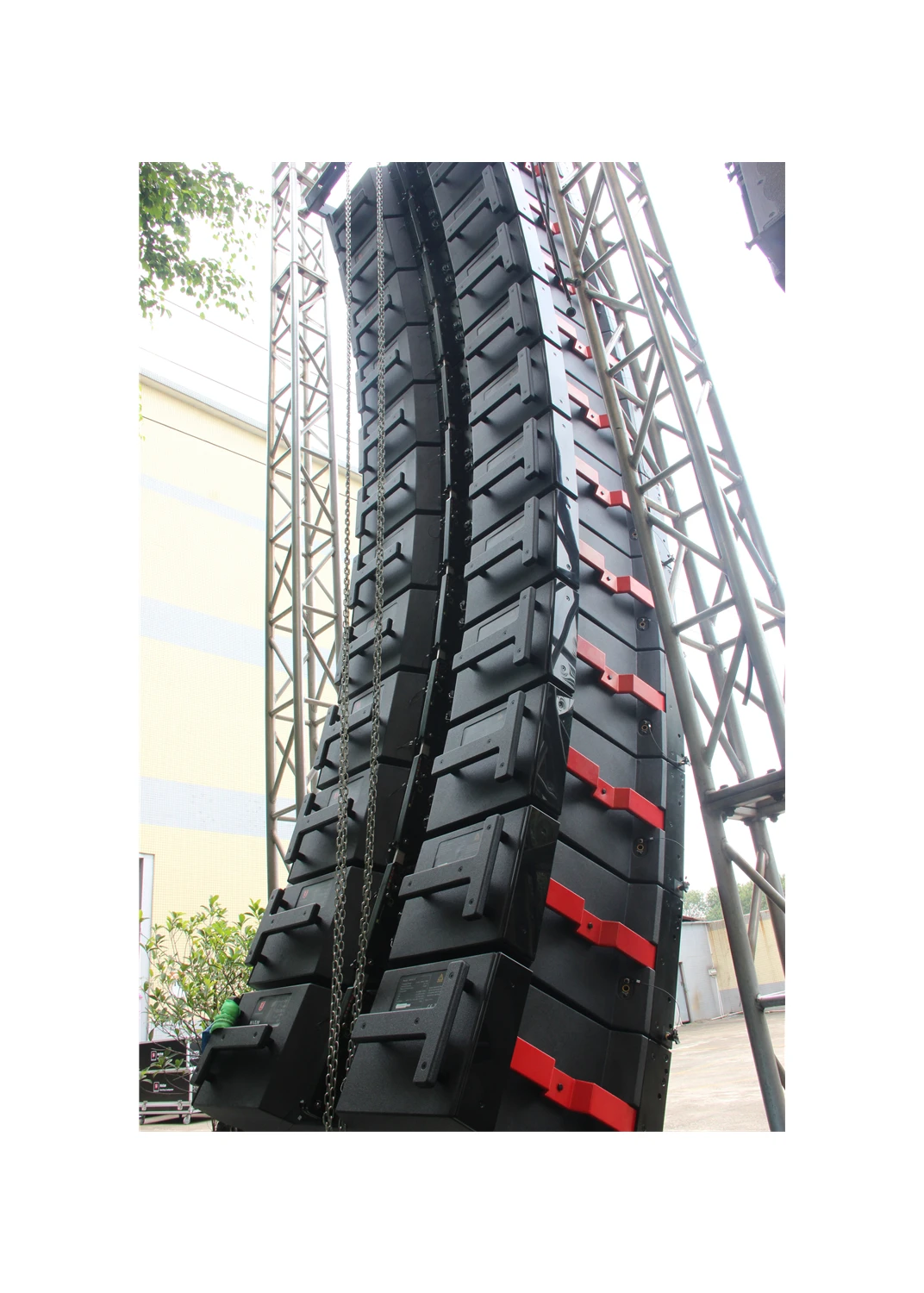 Max-215 Line array dual 15 woofer three way pro audio system, passive, outdoor show, sound system, dj equipment, amplifier