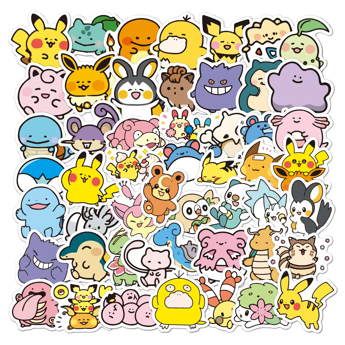 Colorful best selling stickers famous anime style strong stickiness stickers
