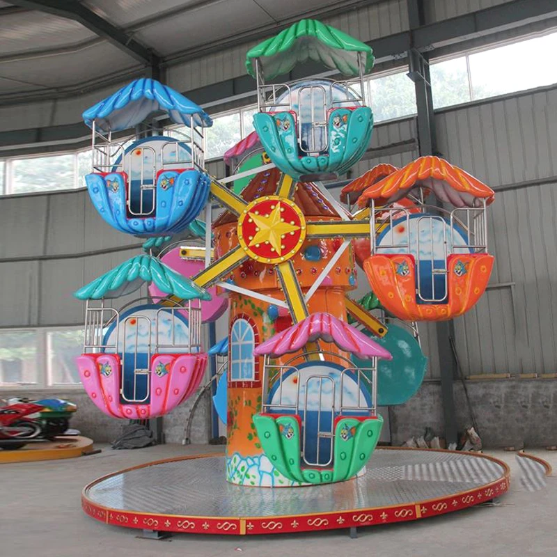 city park amusement rides double sided mini ferris wheel ride for sale