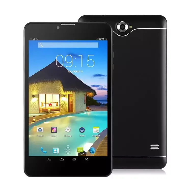 Factory mini pad 7 inch 3g calling tablet cheapest tablet with built-in 3g MTK6582 CPU quad core 1+8GB android tablet