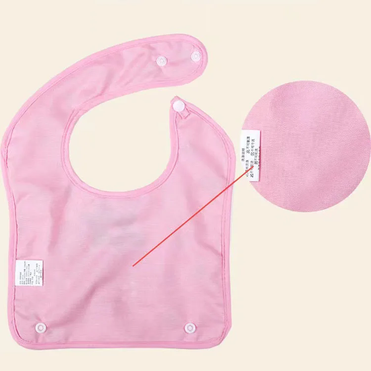 Eva Eating Plastic Baby Bib Polyester Kids Bibs Waterproof Hot Selling Saliva Towel