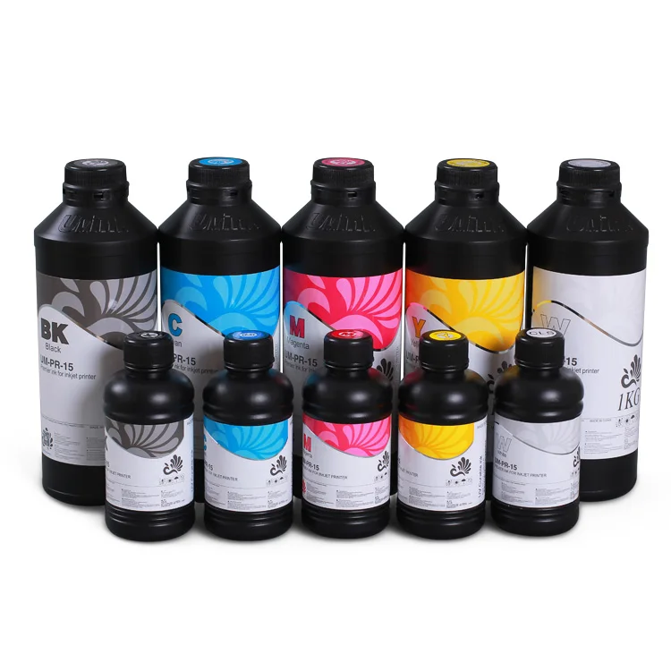 Hard soft uv ink for Konica Ricoh Seiko Spectra Xaar Ricoh Seiko Fujifilm Dimatix Toshiba dead