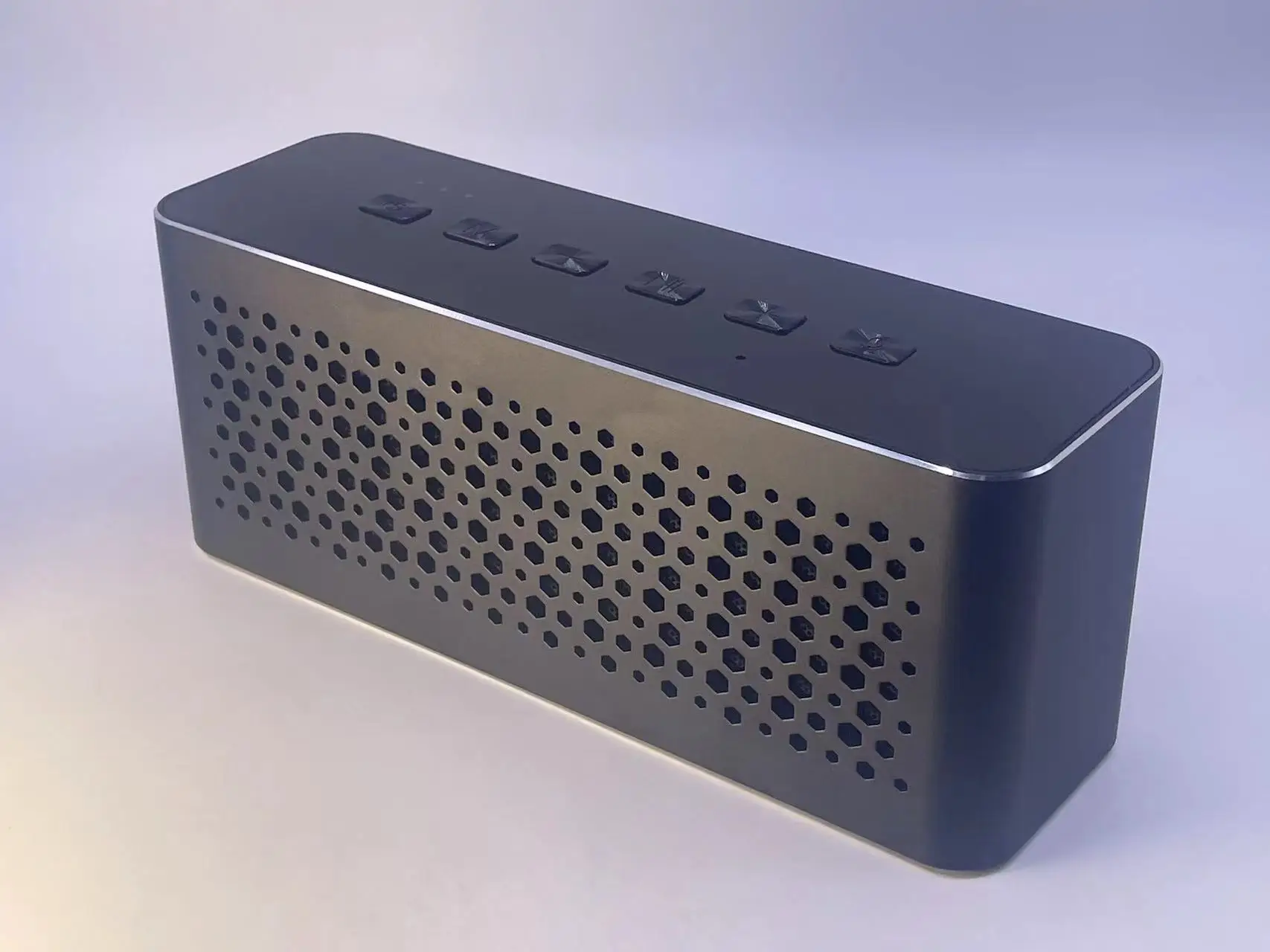 High-end Portable Wireless Bluetooth Speaker With Explosive Metal Subwoofer Dual Stereo Sound DSP Heavy Dynamic Bass System TWS