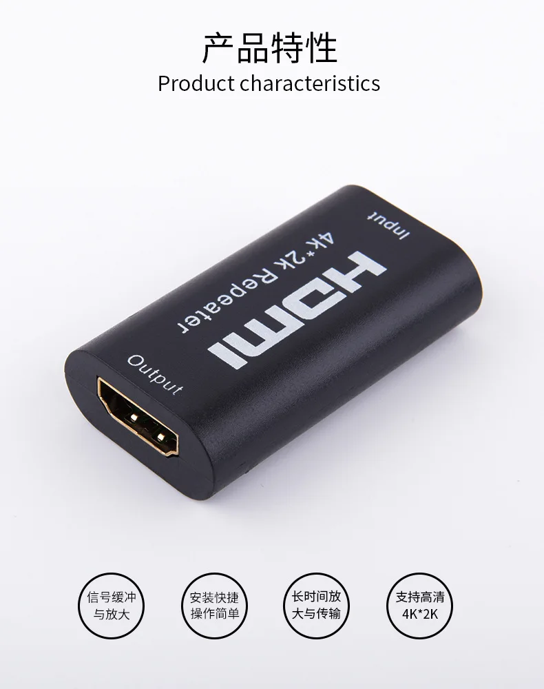 Hot Sale High Definition 4K HD 3D 1080p 60Hz Displayport Male to HDTV Female Adapter Cable