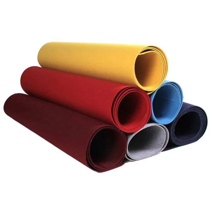 Manufacturer 100% Polyester Needle Punched Nonwoven Fabric Felt Cloth