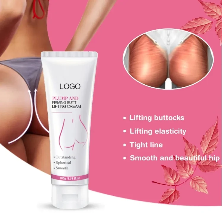 Organic Vegan Women Deeply Moisturizing Tightening Butt Enlargement Cream Bigger Buttock Lifting Massage Cream