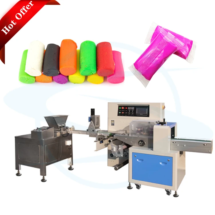 factory hot sale Horizontal  Packing Machine for Plasticine, Candy mud , child mud