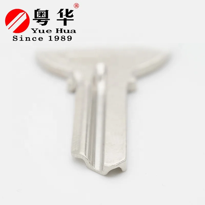 High Quality Universal Nickel Plated Metal Blank Key Uncut Blade Master Home Door Key