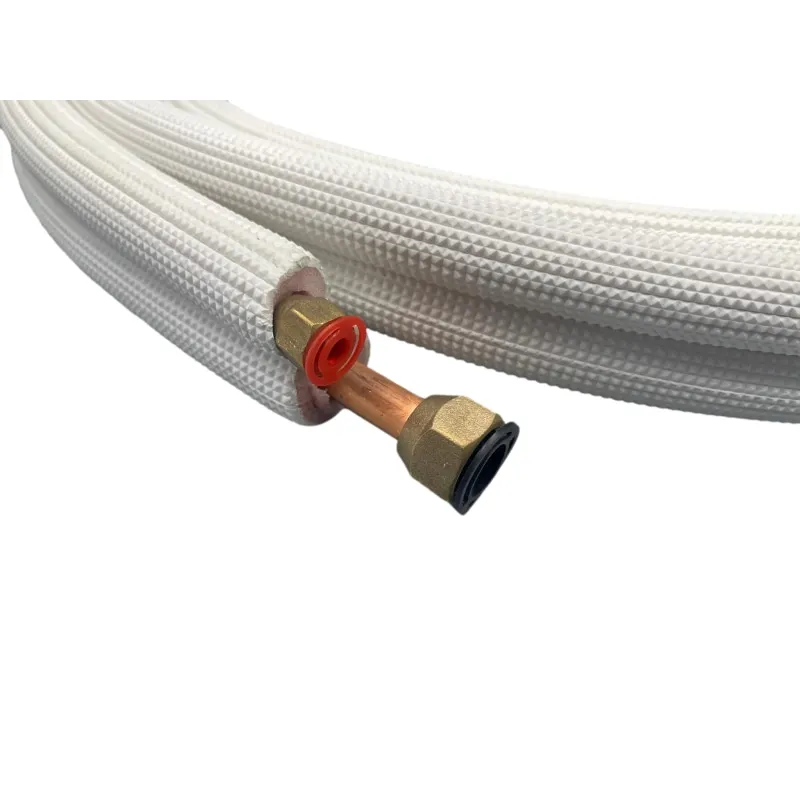 HVAC Air Conditioner Insulated Copper Pipe/Tube Air conditioning pipes C10100 C10200 C11000 99.9% Pure Copper Tube
