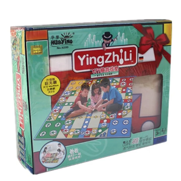 Educational Funny New Big Family Flying Chess Parent-Child Crawling Carpet