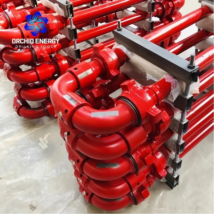 API Oil Gas Cementing and Circulating Chiksan Swivel Joints and Hose Loop for Annular Manifold