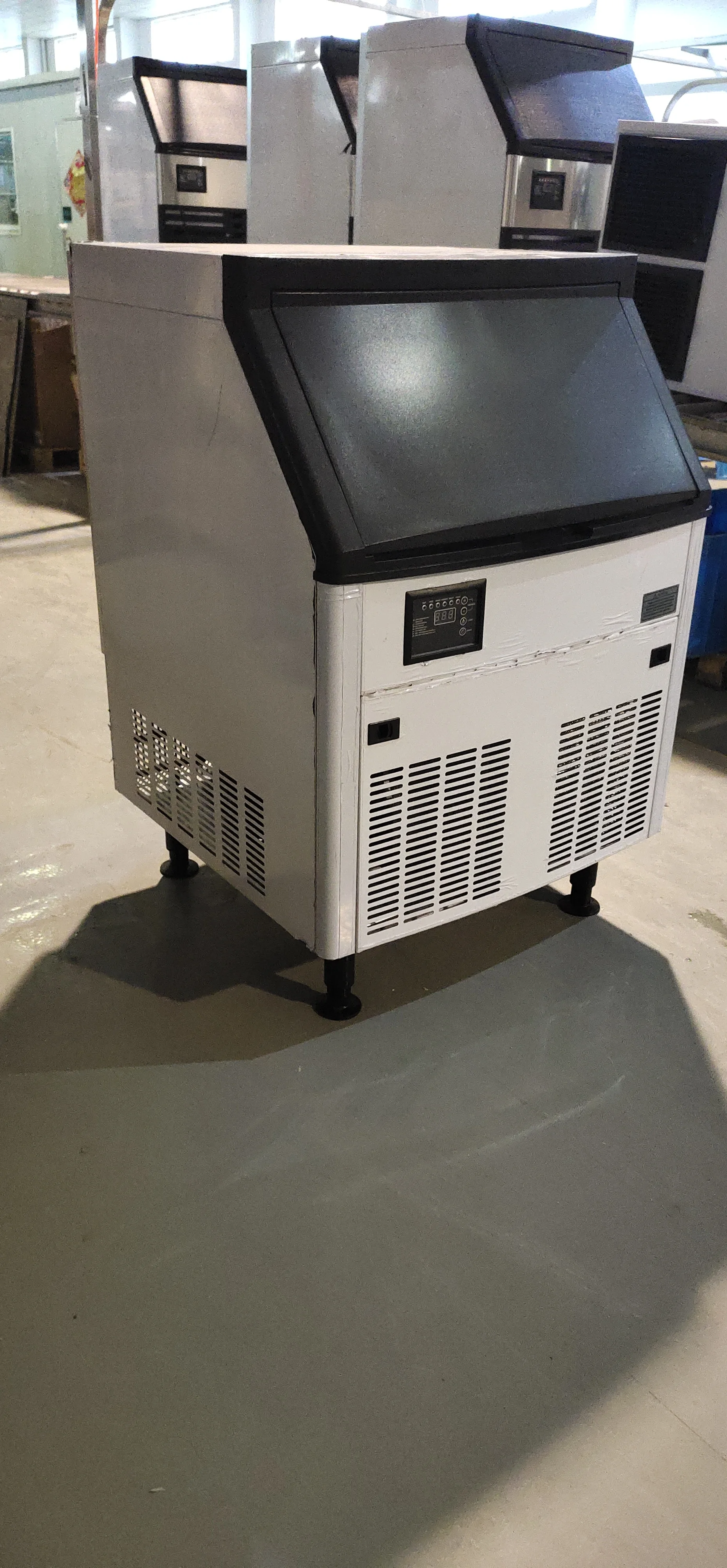 Dry tube ice machine air cooling Factory 127kg/24h tube ice machine mquina de hielo For American Canada