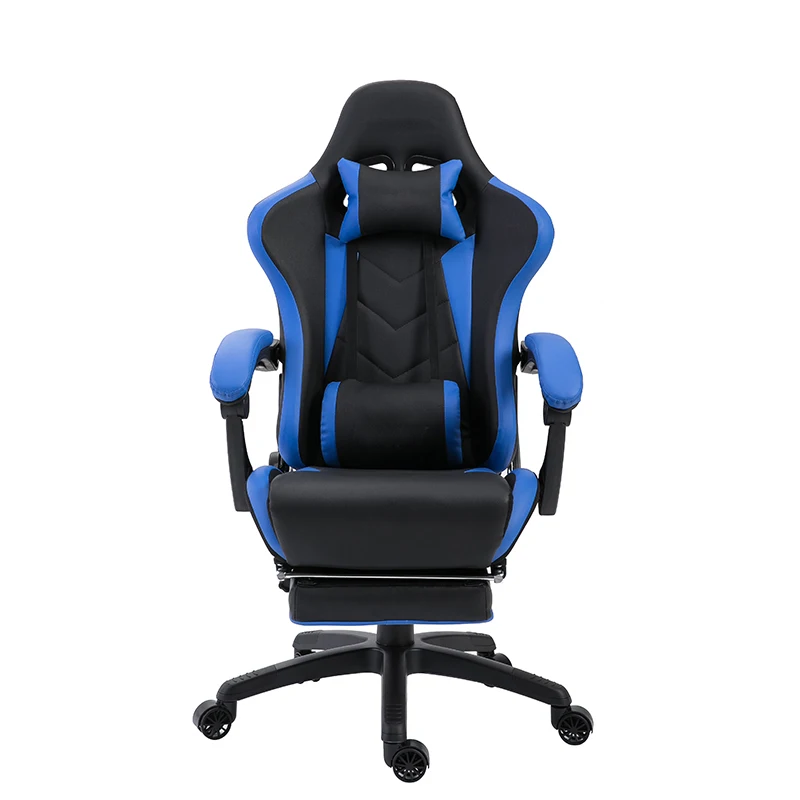 E-commercial Swivel Gaming Office Racing Recliner Chair With Footrest