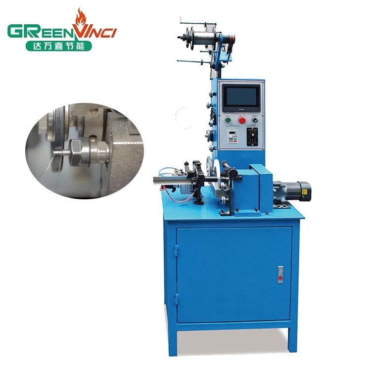 Davinci Foshan manufacturer GV-027 PLC automatic heating element resistance wire coil winding machine