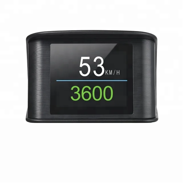 2019 Новый P10 2 дюймов HUD Дисплей Smart вождения компьютера OBD головки вверх Спидометр диагностический инструмент