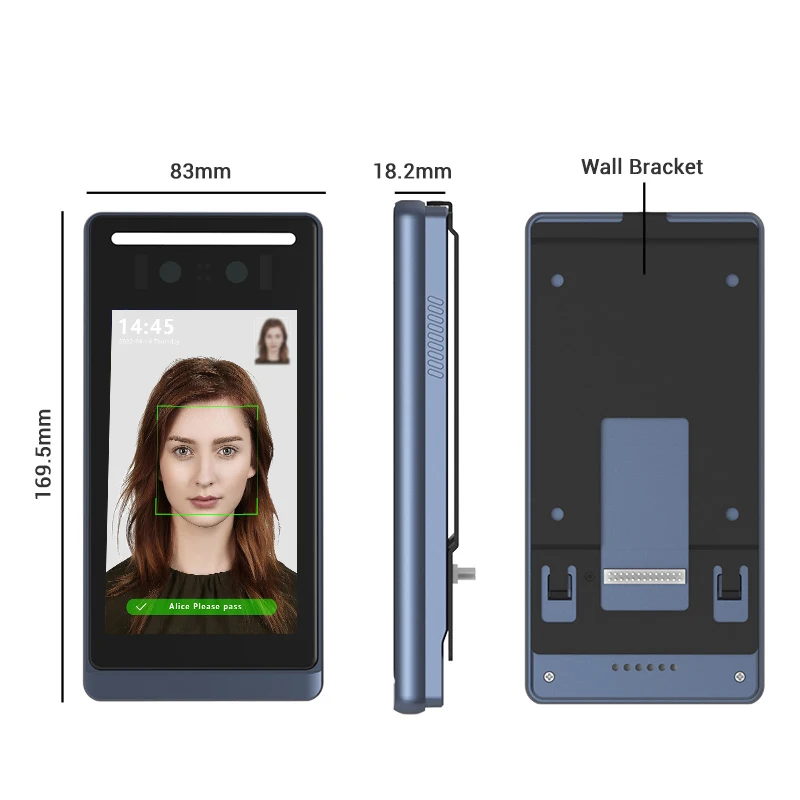 Biometric Face Attendance Machine Door Access Time Attendance System