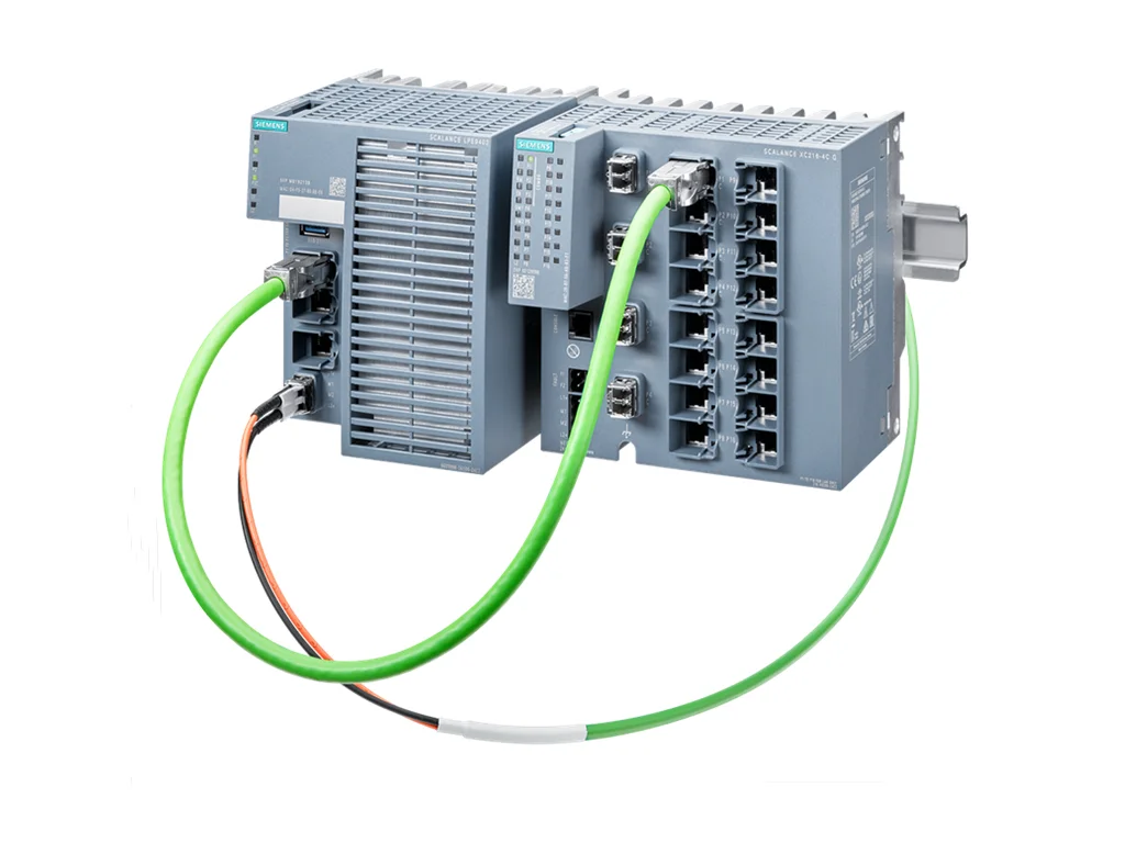 Siemens PLC 6ES7193-6AR00-0AA0 BA 2x RJ45 FS06 above version ET200SP SIMATIC ET 200SP Bus Adapter