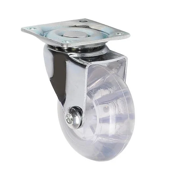 1'-3' PU furniture Universal Caster OEM ODM Office Chair Caster Wheels without Brake