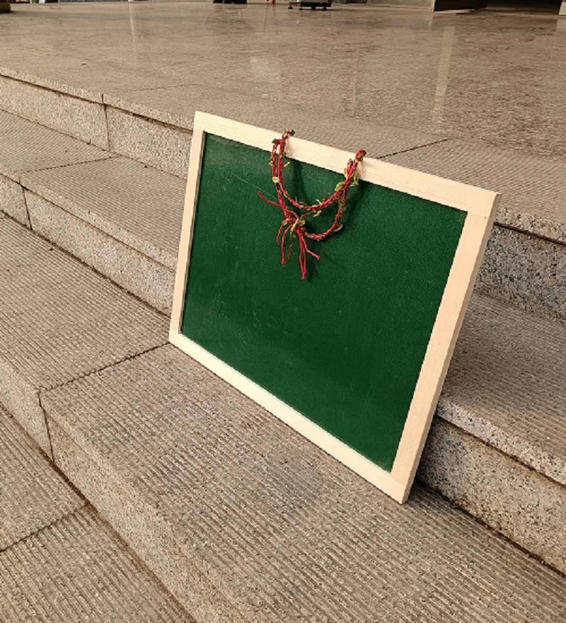 Hot Sale At Low Prices Natural Portable Writing Black Board Writing Board
