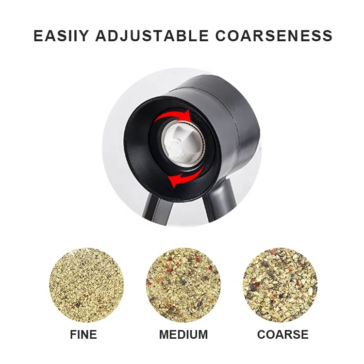 2023 New Arrivals Kitchen Accessories Commercial Dry Salt and Pepper Herb Hand Spice Grinder Manual