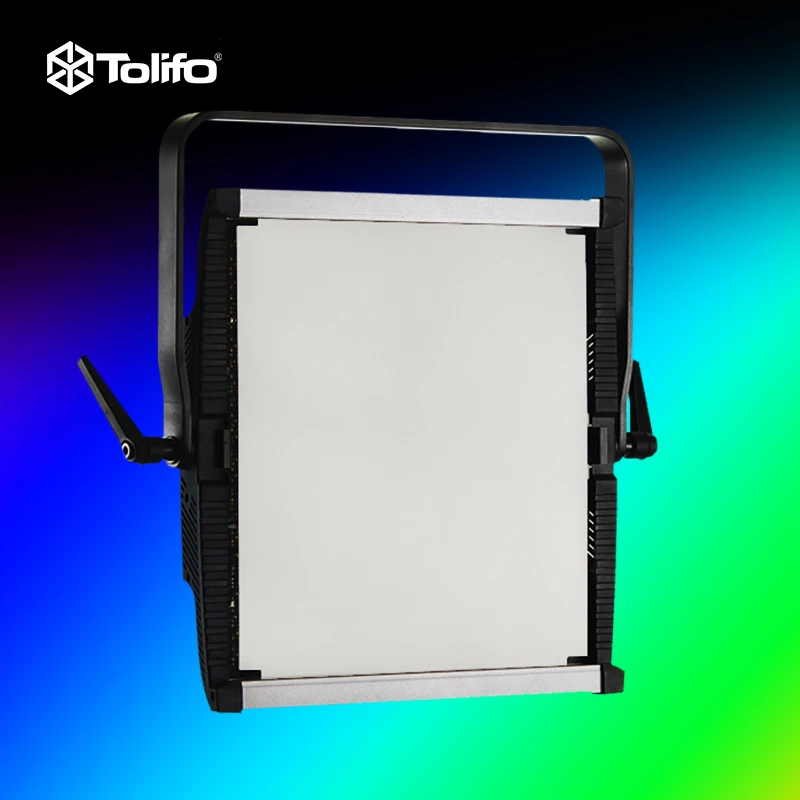 TOLIFO RGB LED Video Panel Light Bi-Color 2700-10000K CRI 95 TLCI 96 APP control DMX Filming Photography Fill Light GK-S100RGB