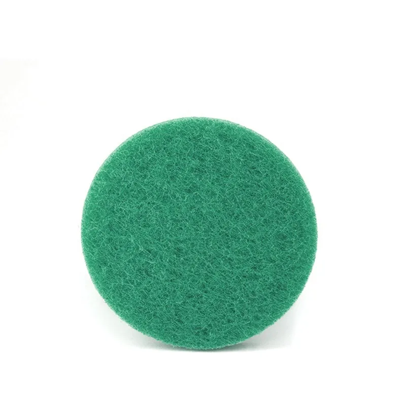 wholesale high quality 125mm Green Nylon Polishing scouring pad material