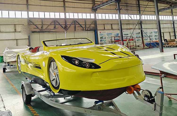 Modern Floating Jet Car Boat Watersports Jet Ski Car Boat
