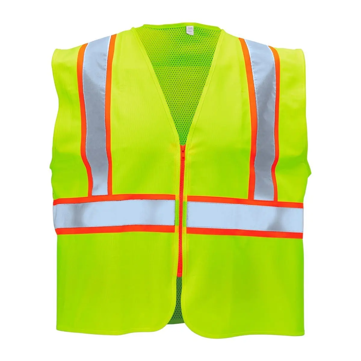 ANSI EN Class 1 security guard uniforms jacket reflective shirt hi vis construction industrial warning safety vest