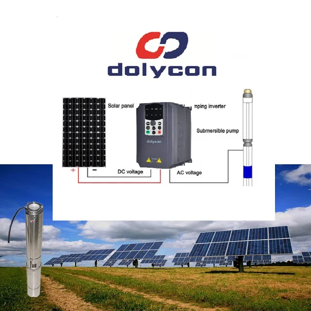 0.75kw 1.5kw 2.2kw  1hp 2hp 3hp 220v or 380v solar water pump inverter for deep weel pump 2hp with solar panel for irrigation