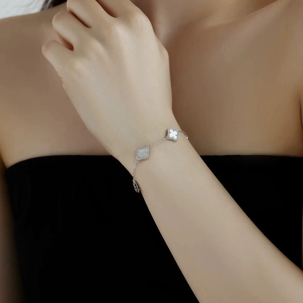 MYF Factory custom 925 sterling silver wholesale fashion chain & link bracelets dames brand bracelet sterling silver jewelry 925