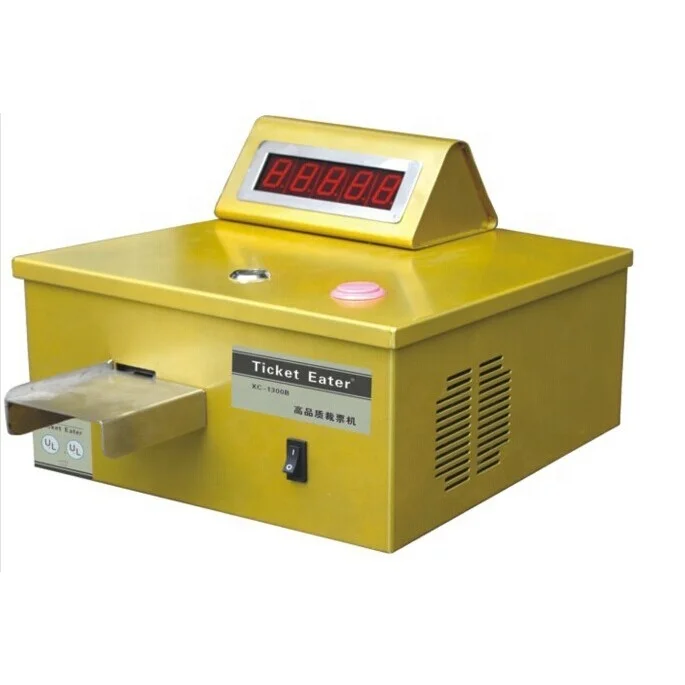 Redemption Ticket Eater Dispensing Machine For Arcade Game