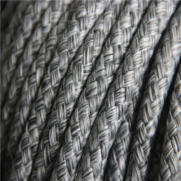 6mm polypropylene polyester mixed round rope for hotel chair material