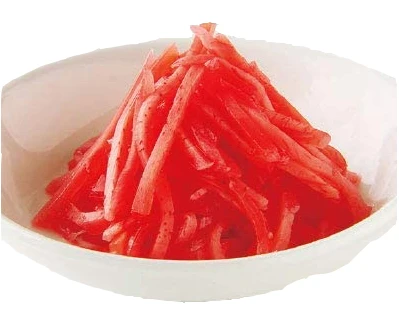 
all natural pickled ginger beni shoga 1kg 