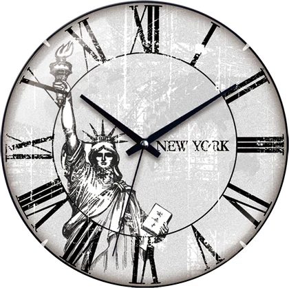 Beautiful WH-6772 Paris Eiffel Tower Picture Wall Clock