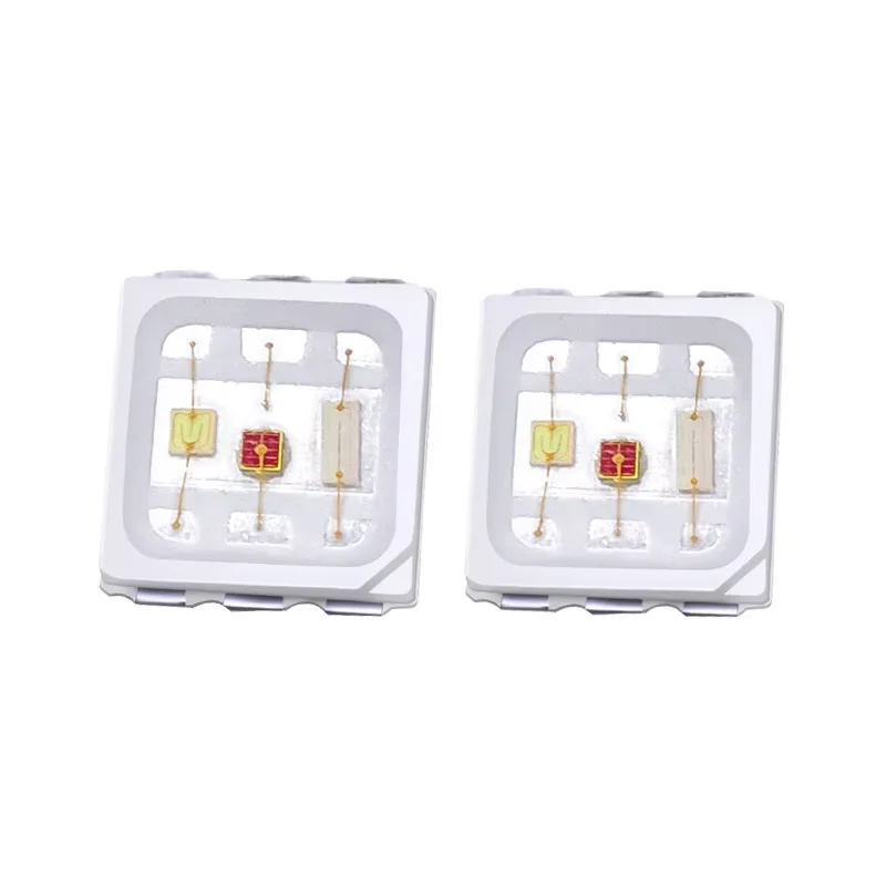 Светодиодные световые бусины SMD Patch Light buns 80 mhr Paper 120 многоцветный 3030RGB 0 3 W 6 1 5 в красный зеленый и синий