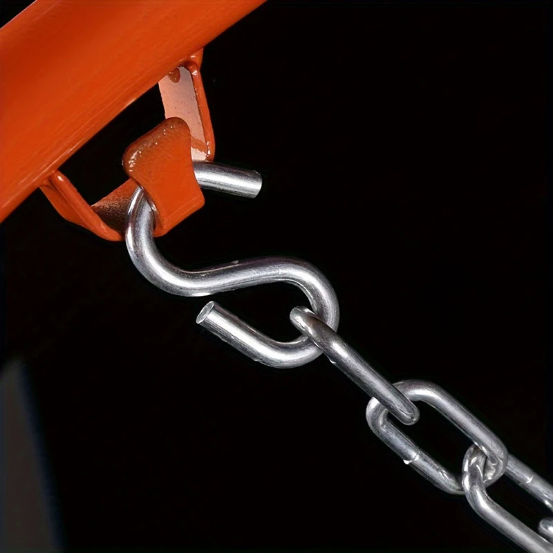 M0060 Heavy Duty 12-Hole Basketball Net Indoor/Outdoor Metal Braided Chain Standard Training Equipment