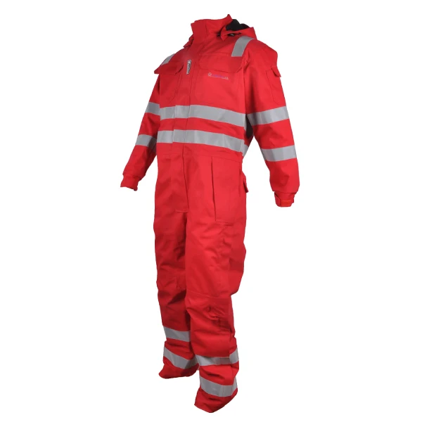 Muti-function protective north Europe winter flame retardant coverall with water resistant