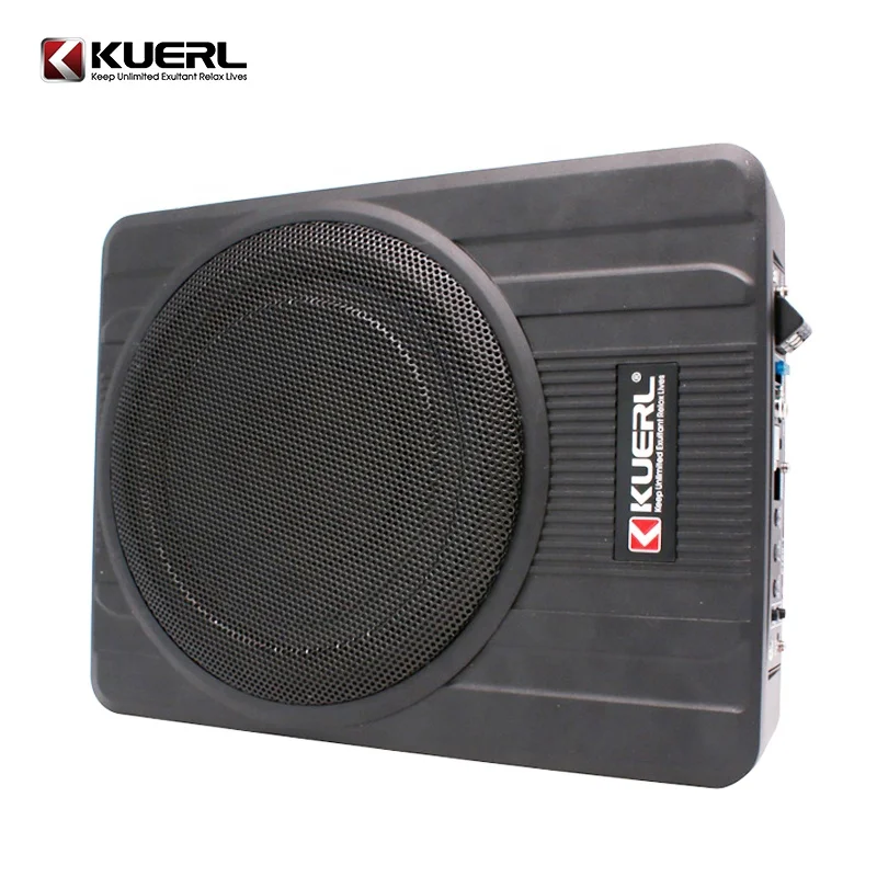Factory direct sale high power car subwoofer ultra-thin pure bass car active subwoofer
