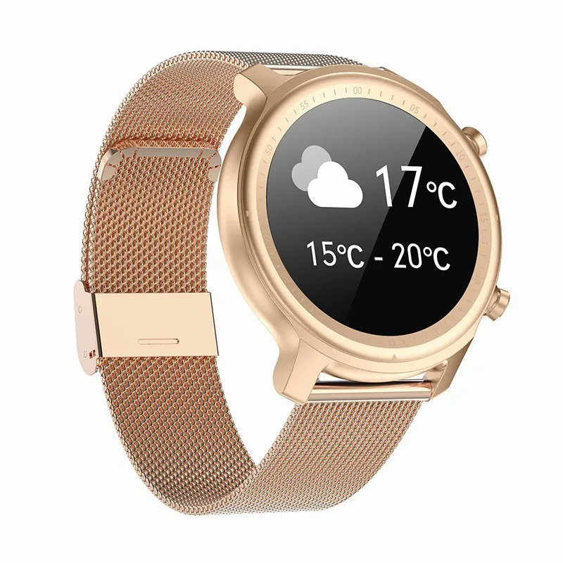 OEM Health Tracker Watch Phone Custom Stainless Steel Android Call Smart Watch with Blood Pressure