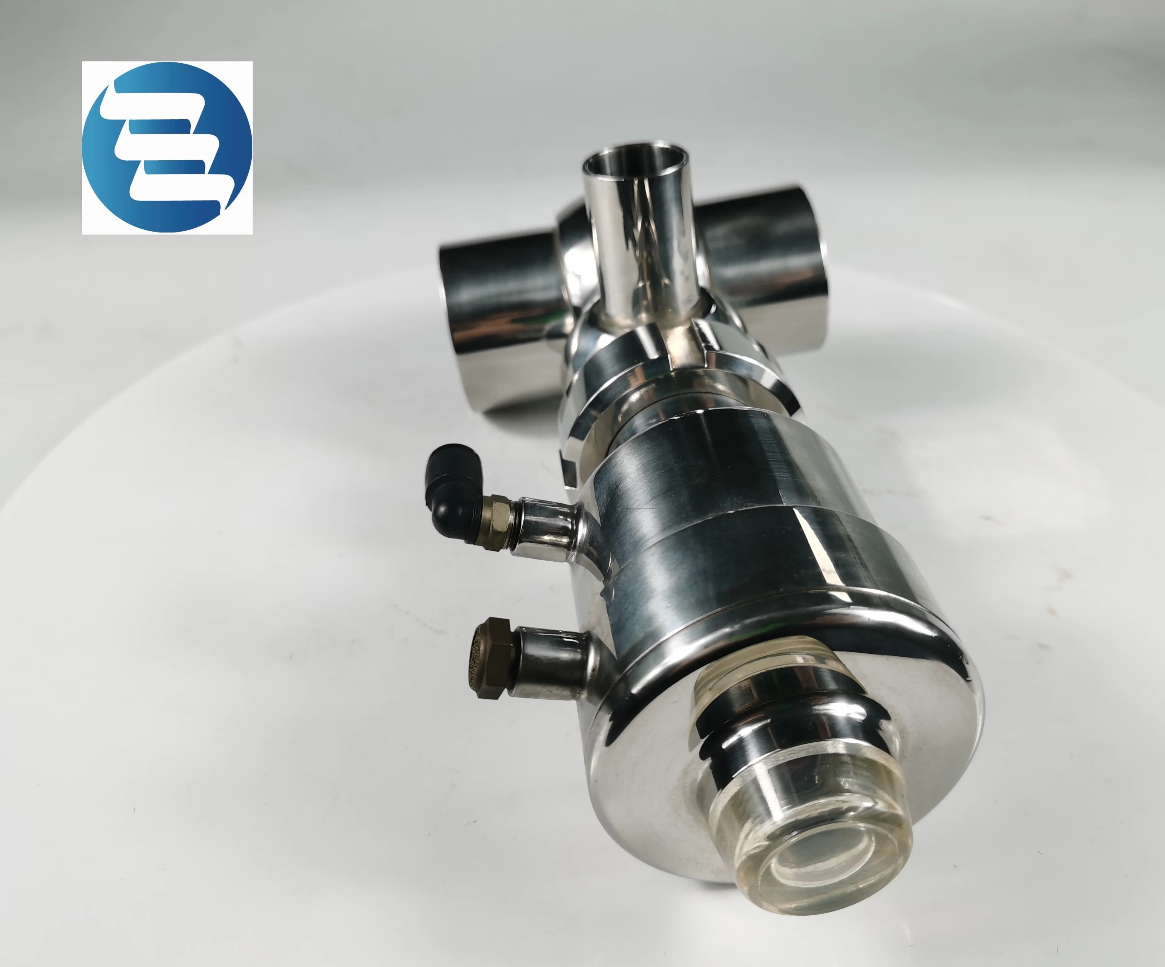 Санитарный Двухместный клапан sss304/316L с 1066 интеллектуальной управляющей головкой компании BURKERT