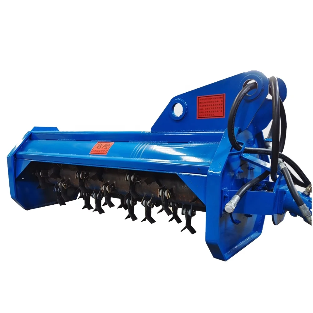Hydraulic 1500mm flail mower for excavator