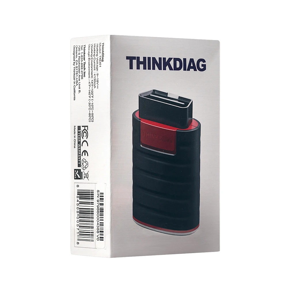  Thinkdiag Obd2 ThinThinkdiag Новый сканер Easydiag автомобильный OBDII считыватель кодов полная система авто BT OBD2 диагностический