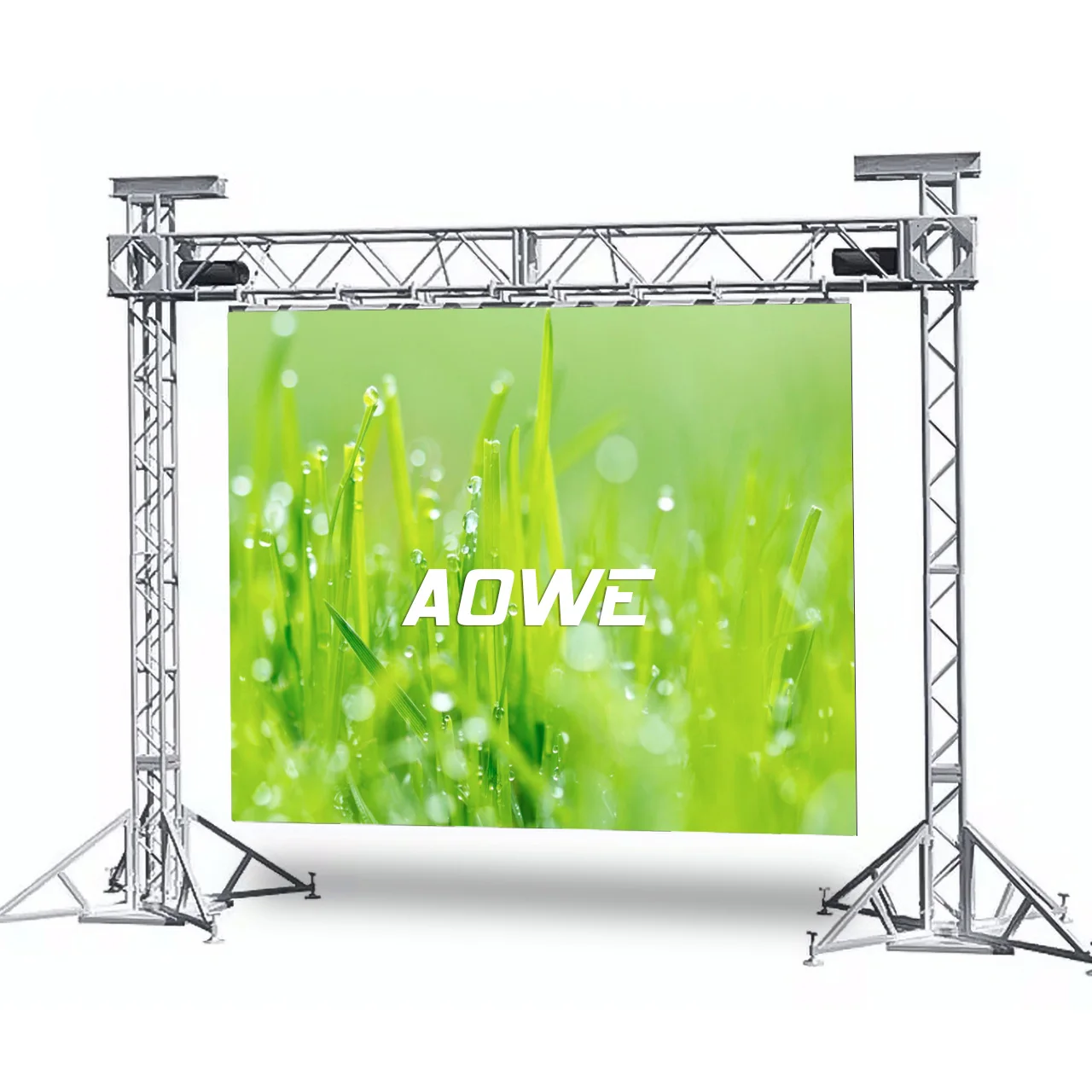 Aowe P3.91 P4 P4.81 Video Display Panel Screen led display panel High Resolution 500X500/1000mm for rental concert