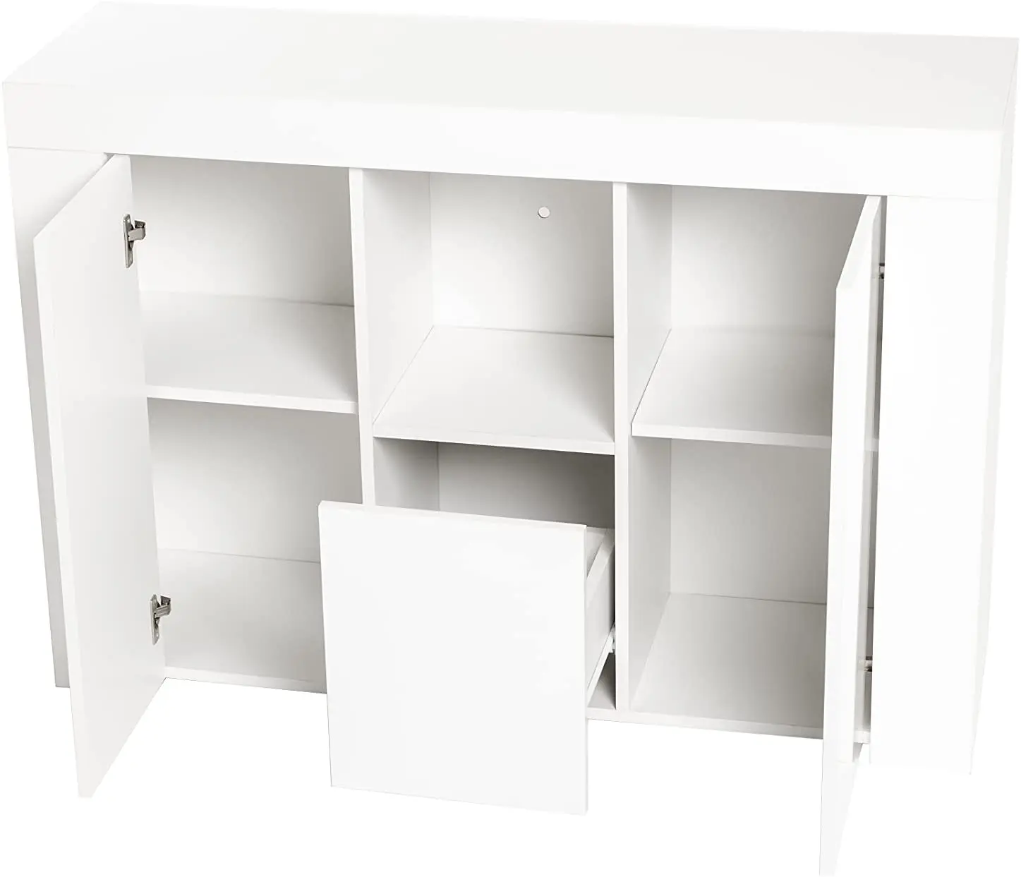 sideboard cabinet high gloss with storage large wooden TV  cabinet