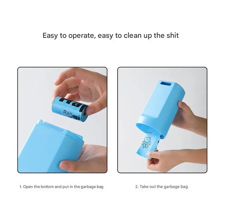 Integrated Eco-Friendly Plastic Cat Litter Shovel Simple Design Pet Toilet Picker Tool Small Animals Efficient Cat Dung Shovel